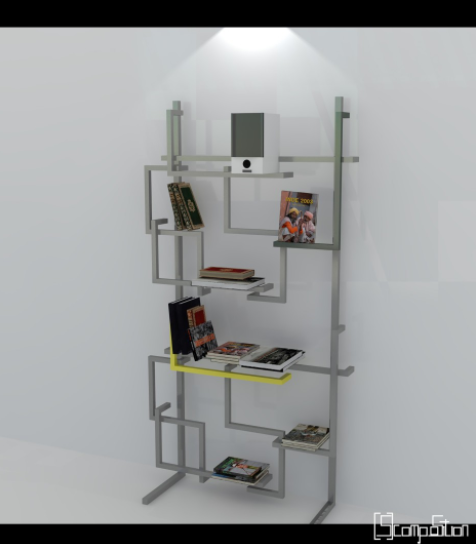 Libreria design Castellani