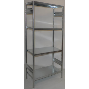 Scaffalatura magazzino zincata 80x60x200h - Castellani Shop