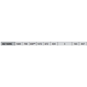 Armadio blindato monoblocco serratura a chiave / cm. L.60xP.45xH.100