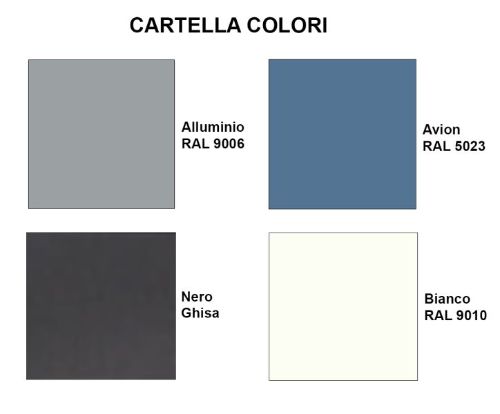 Scaffalatura metallica da negozio per arredo parete cm. 100x60x300h