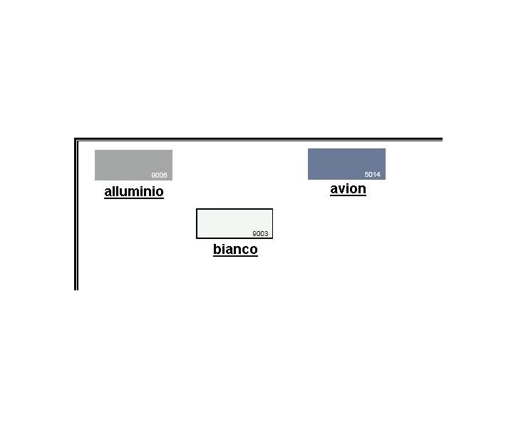 Modulo aggiuntivo scaffale verniciato in metallo per arredare negozi di cm. 100x40x140h