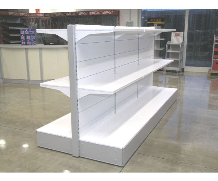 Modulo aggiuntivo scaffalatura verniciata di cm. 100x50x140h