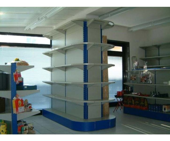 Modulo aggiuntivo scaffalatura verniciata di cm. 100x50x140h