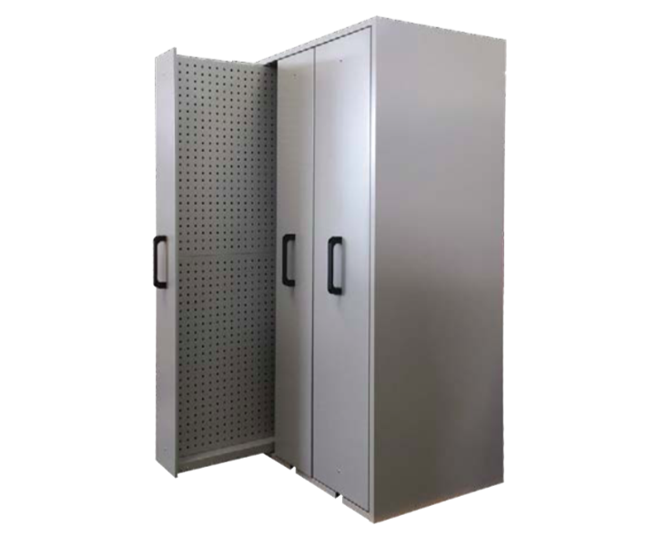 Armadio metallico ad estrazione verticale con 426 cassetti estraibili cm. 110x74,5x212,5h