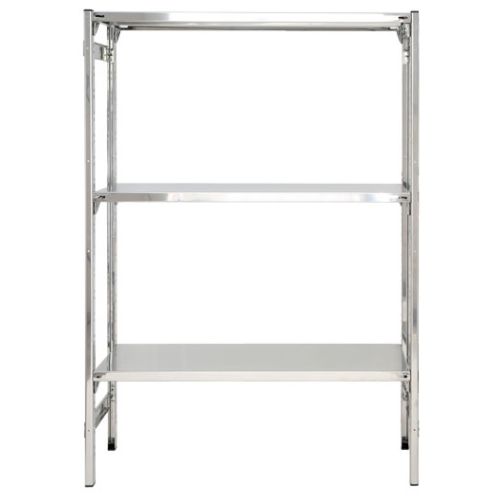 SCAFFALATURA in acciaio inossidabile per settore alimentare e cibi cm. 120x30x150h