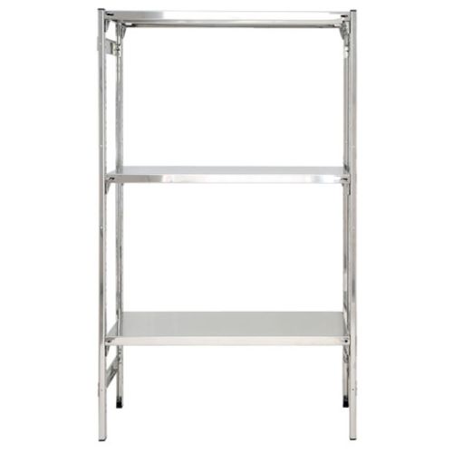 SCAFFALATURA acciaio inox ad incastro per settore alimentare cm. 90x30x150h