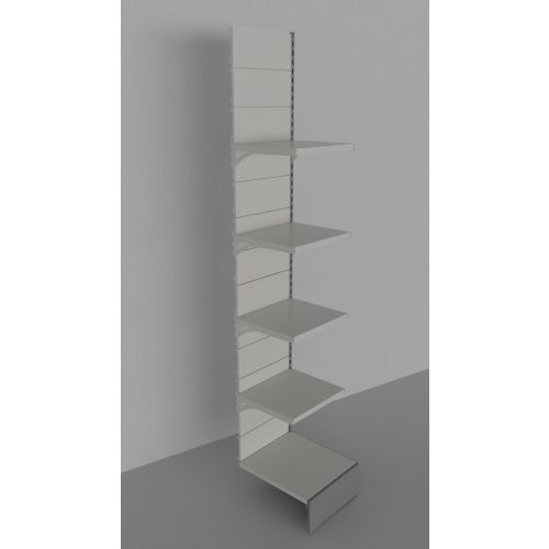 Modulo aggiuntivo per scaffale a piani con mensole di cm. 45x50x250h