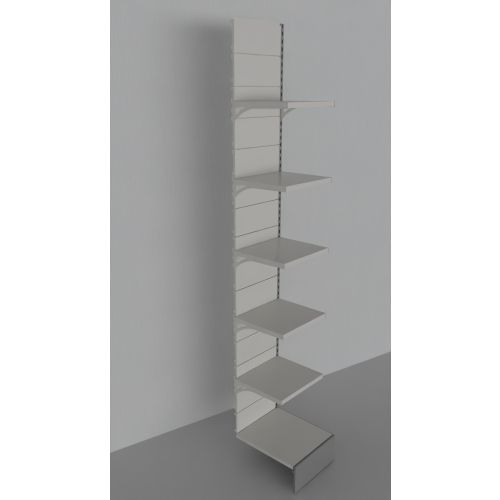 Modulo aggiuntivo scaffale negozio di cm. 45x50x300h