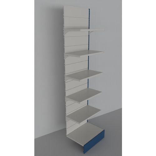 Modulo aggiuntivo scaffale negozio di cm. 80x50x300h