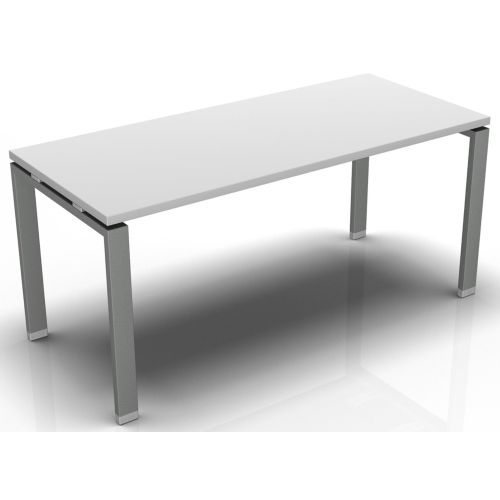 Scrivania direzionale in legno con gambe metalliche a cavalletto o a ponte cm. 180/200x90x73,4h