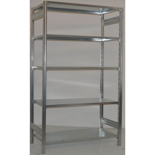 SCAFFALATURA da magazzino Zincata cm. 120x40x242h