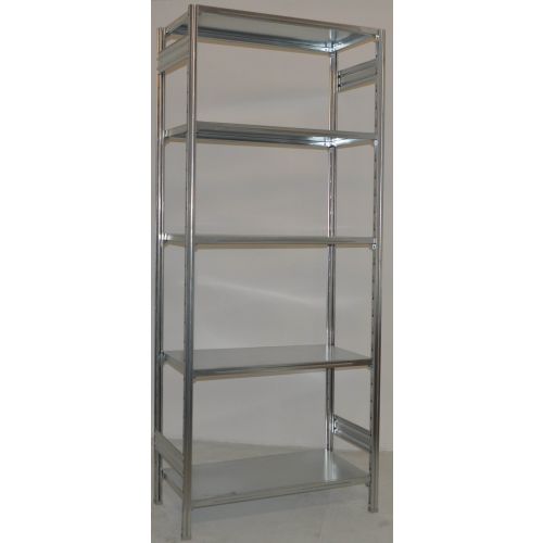 SCAFFALATURA in metallo da magazzino Zincata cm. 120x70x242h