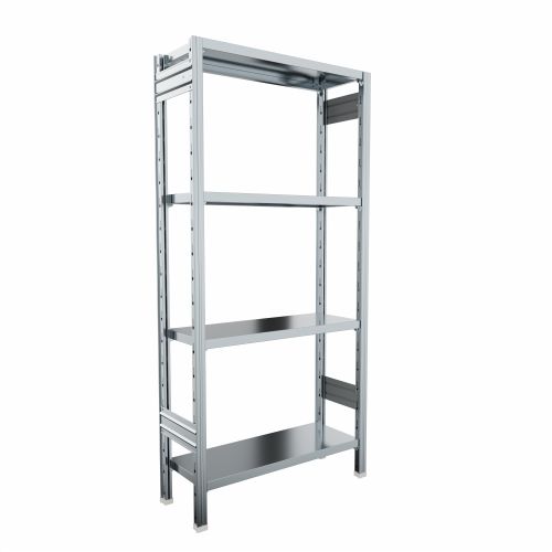 SCAFFALATURA in metallo da magazzino Zincata cm. 80x30x180h