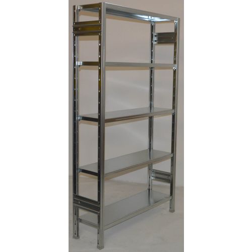 SCAFFALATURA in metallo da magazzino Zincata cm. 80x30x180h