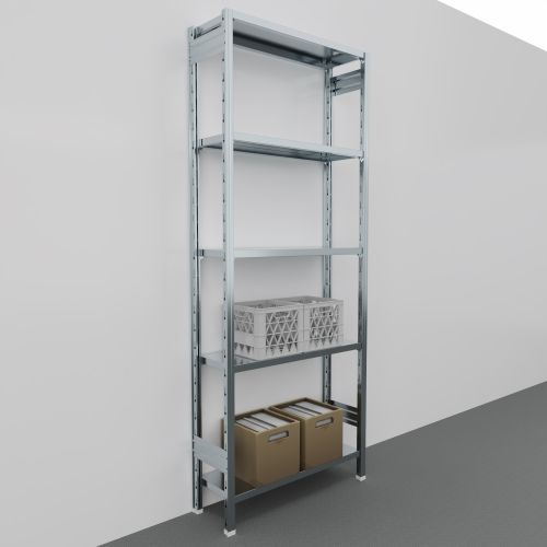 SCAFFALATURA da magazzino Zincata cm. 91x30x242h