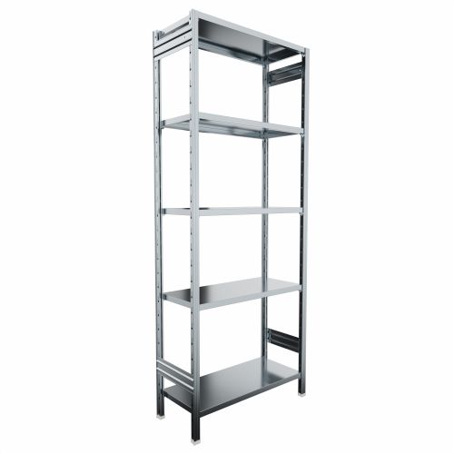 SCAFFALATURA da magazzino Zincata cm. 91x40x242h