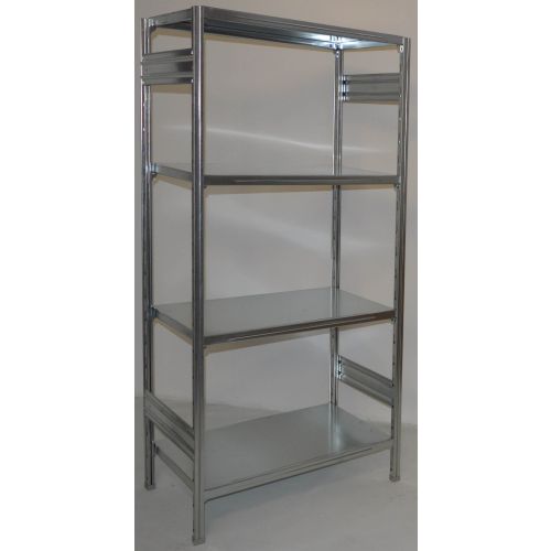 SCAFFALATURA di metallo da magazzino Zincata cm. 91x60x200h