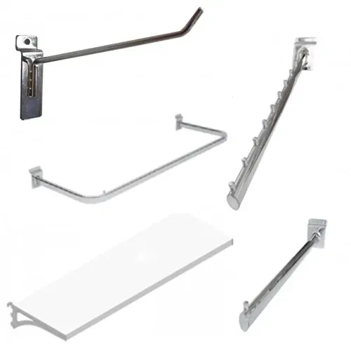 Accessori per scaffalature da negozio